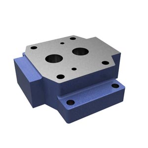 Присоединительная плита, типоразмер 25 с расположением монтажных отверстий в соответствии с DIN 24340 форма D, ISO 5781 и ISO 6264 G 413/01